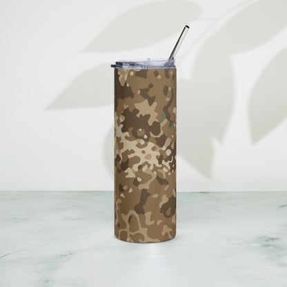 German Flecktarn Desert CAMO Stainless Steel Tumbler