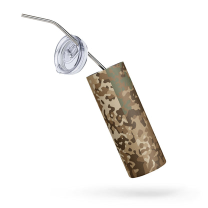 German Flecktarn Desert CAMO Stainless Steel Tumbler