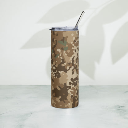 German Flecktarn Desert CAMO Stainless Steel Tumbler