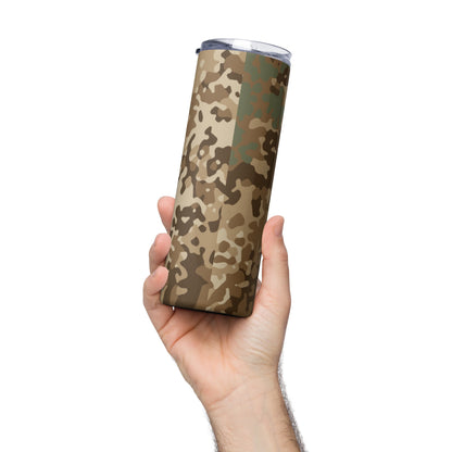 German Flecktarn Desert CAMO Stainless Steel Tumbler
