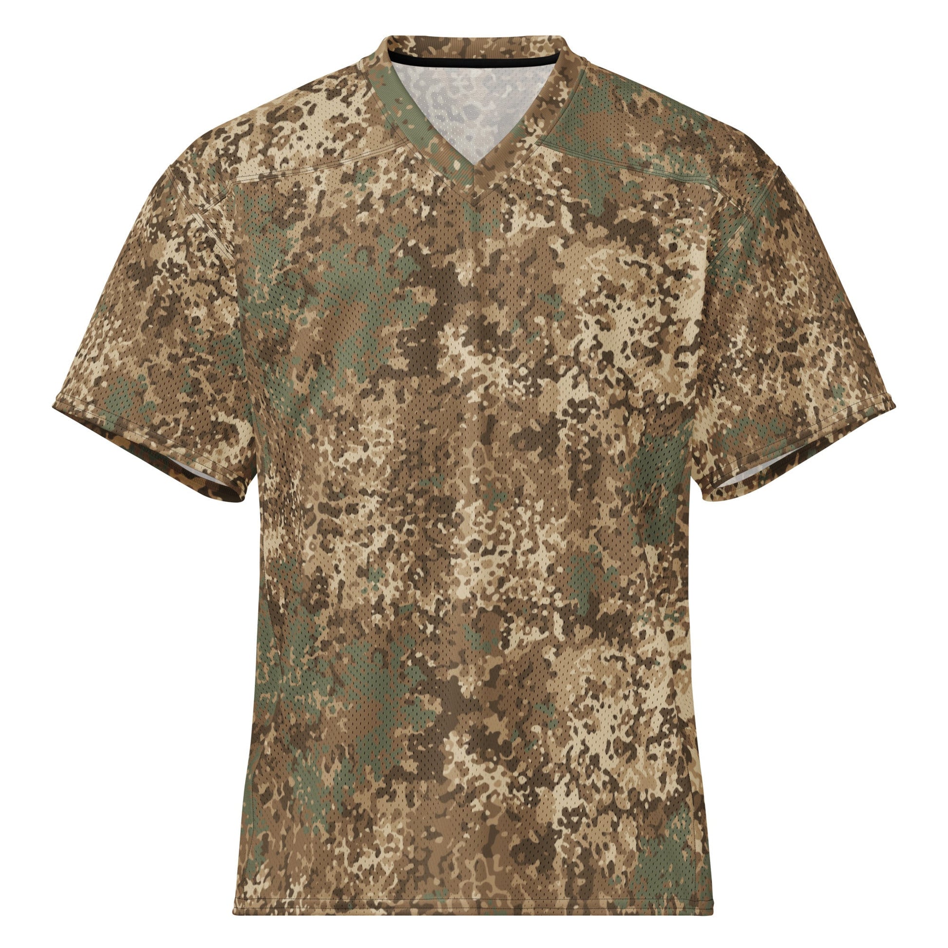 German Flecktarn Desert CAMO Unisex American Football Jersey - 2XS