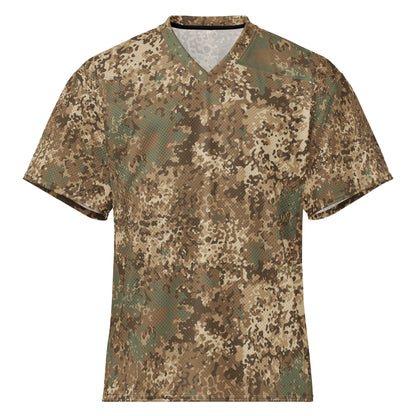 German Flecktarn Desert CAMO Unisex American Football Jersey - 2XS