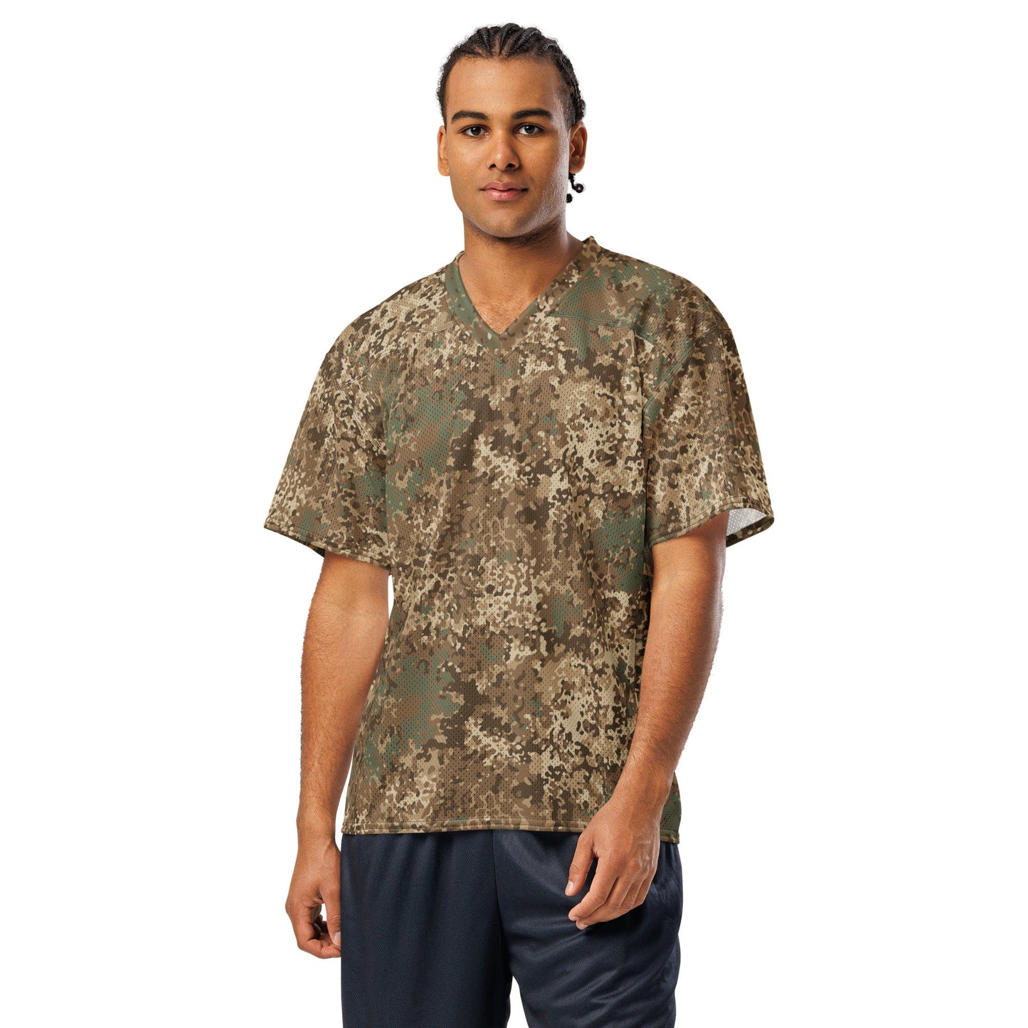 German Flecktarn Desert CAMO Unisex American Football Jersey