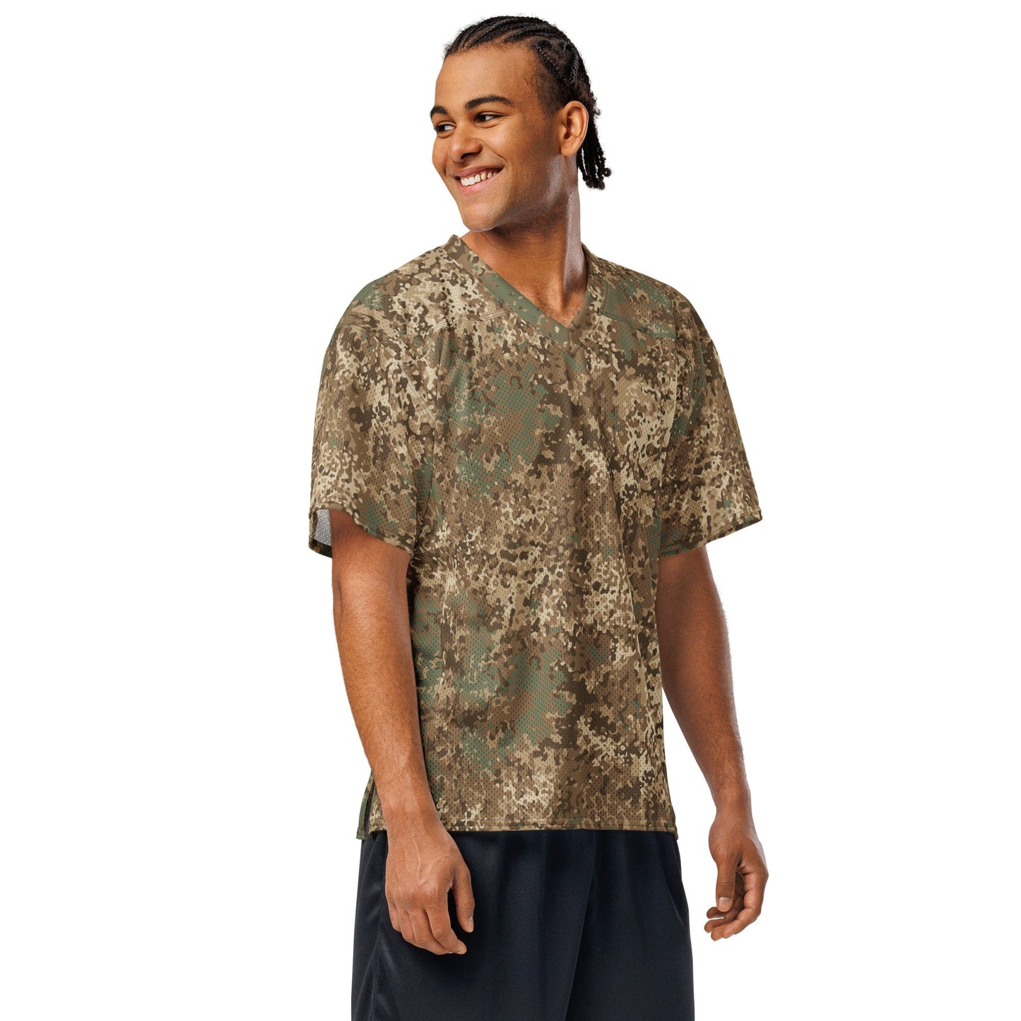 German Flecktarn Desert CAMO Unisex American Football Jersey