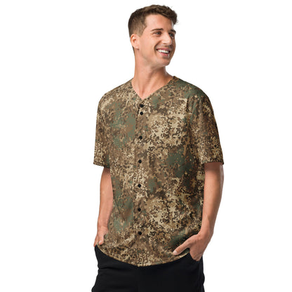 German Flecktarn Desert CAMO Unisex Baseball Jersey