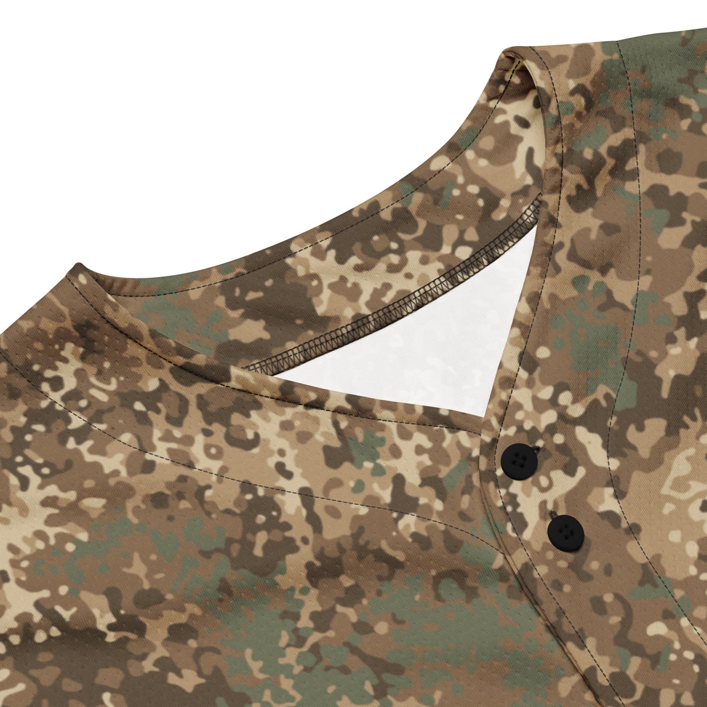 German Flecktarn Desert CAMO Unisex Baseball Jersey