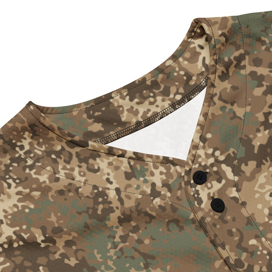 German Flecktarn Desert CAMO Unisex Baseball Jersey
