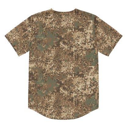 German Flecktarn Desert CAMO Unisex Baseball Jersey