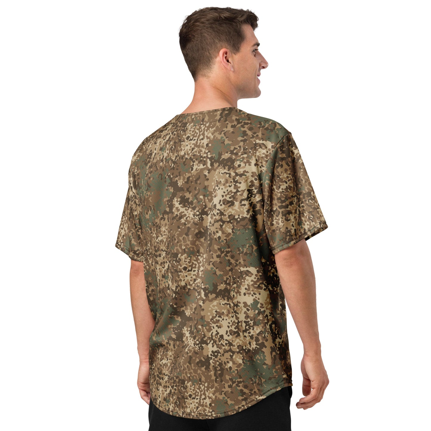 German Flecktarn Desert CAMO Unisex Baseball Jersey