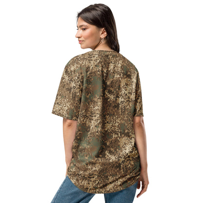 German Flecktarn Desert CAMO Unisex Baseball Jersey