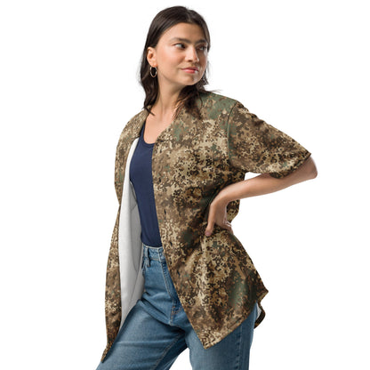 German Flecktarn Desert CAMO Unisex Baseball Jersey