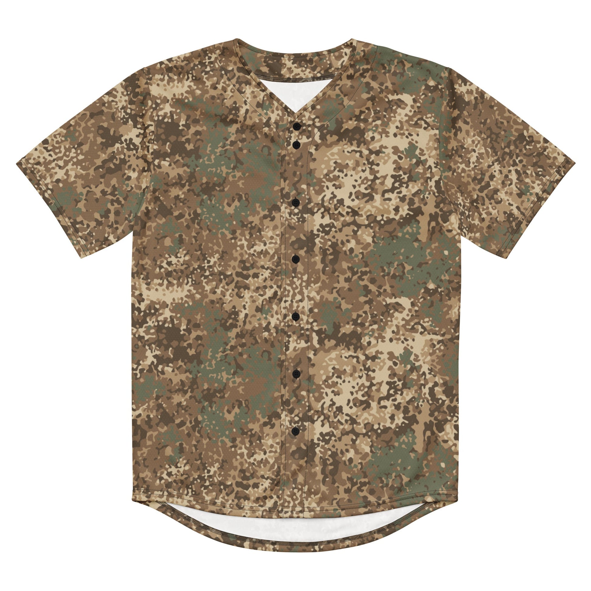 German Flecktarn Desert CAMO Unisex Baseball Jersey