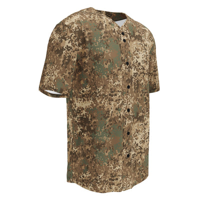 German Flecktarn Desert CAMO Unisex Baseball Jersey