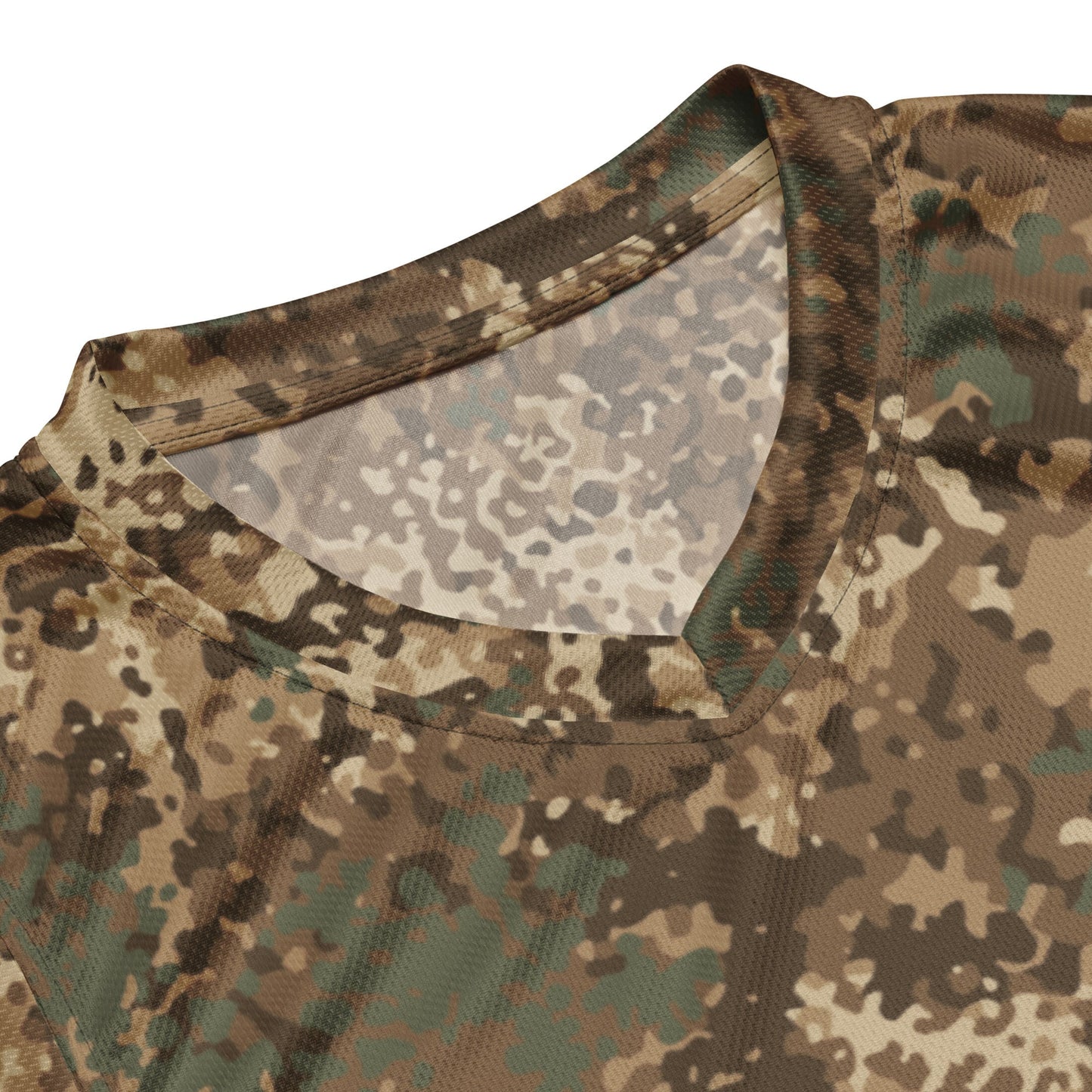 German Flecktarn Desert CAMO Unisex Basketball Jersey