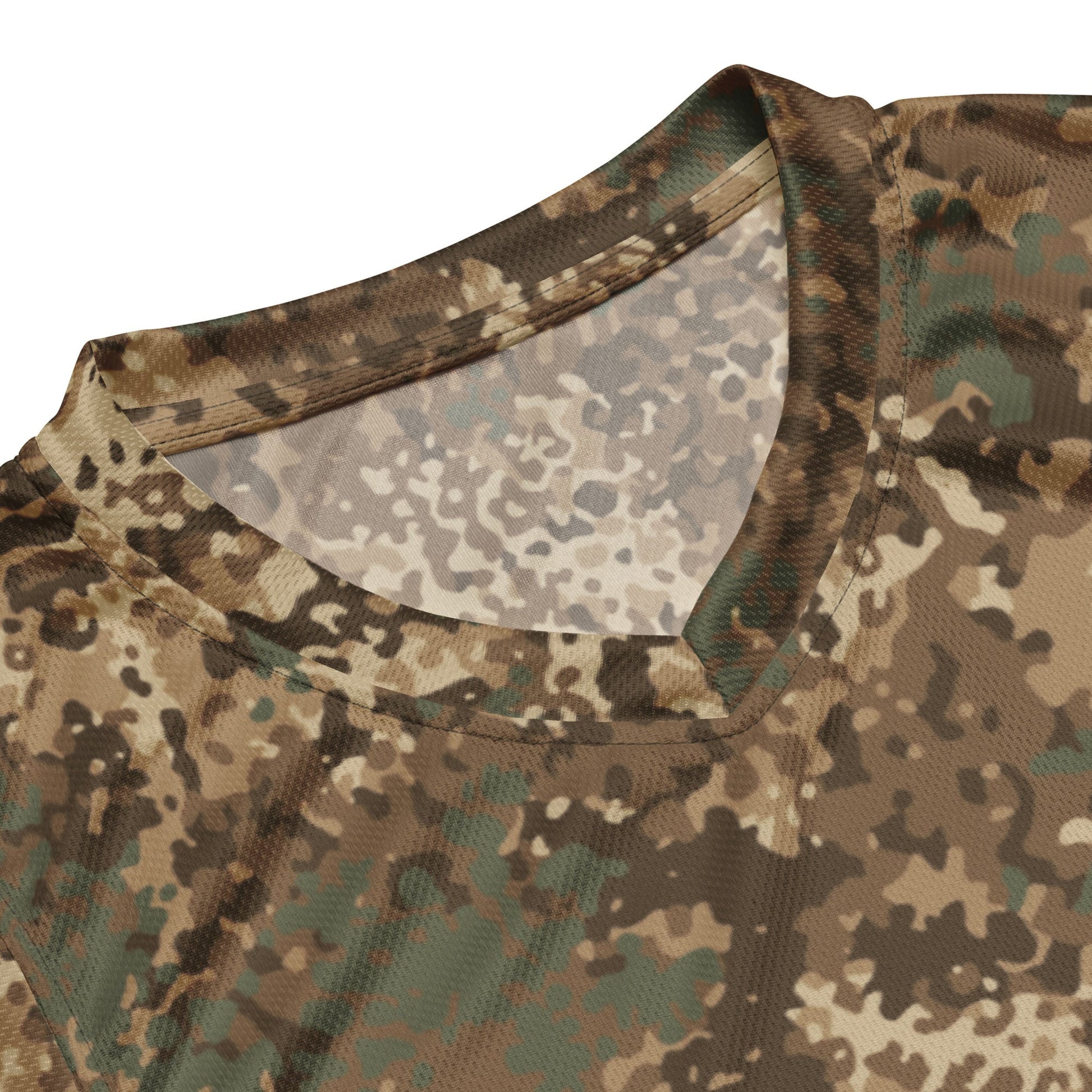 German Flecktarn Desert CAMO Unisex Basketball Jersey