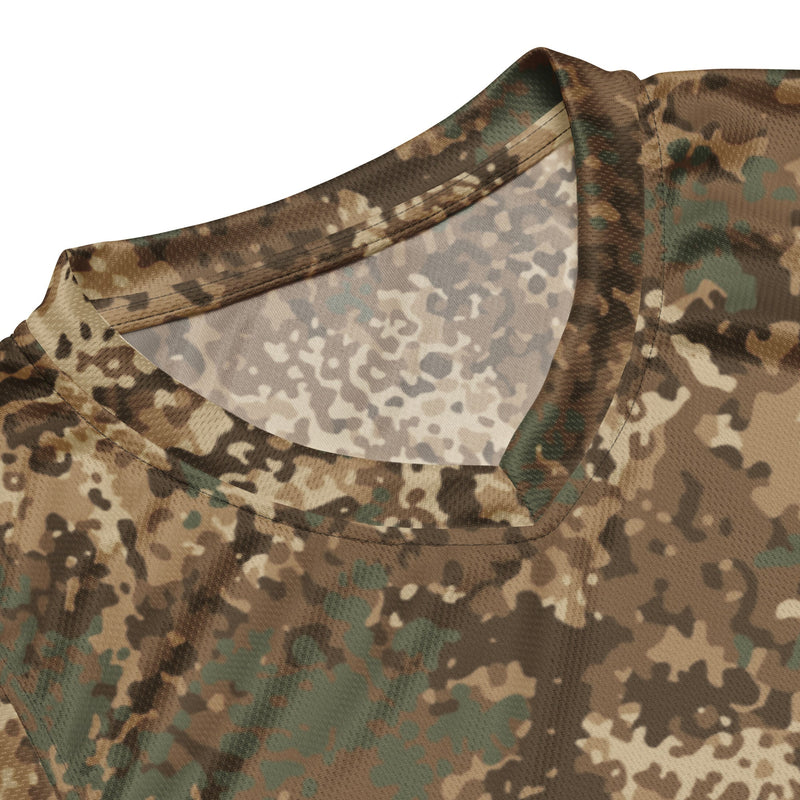 Flecktarn Bundeswehr Desert CAMO Unisex Basketball Jersey