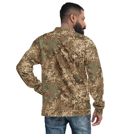 German Flecktarn Desert CAMO Unisex Bomber Jacket