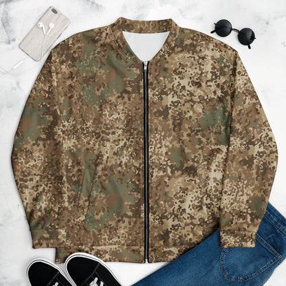 German Flecktarn Desert CAMO Unisex Bomber Jacket