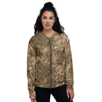 German Flecktarn Desert CAMO Unisex Bomber Jacket