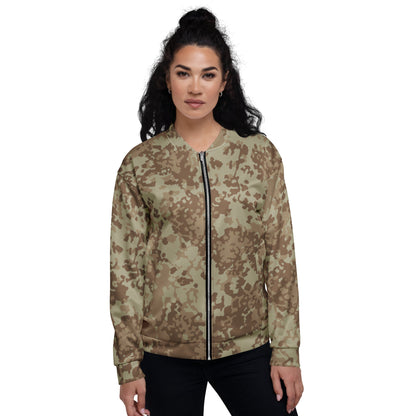 German Flecktarn Desert CAMO Unisex Bomber Jacket - Jackets