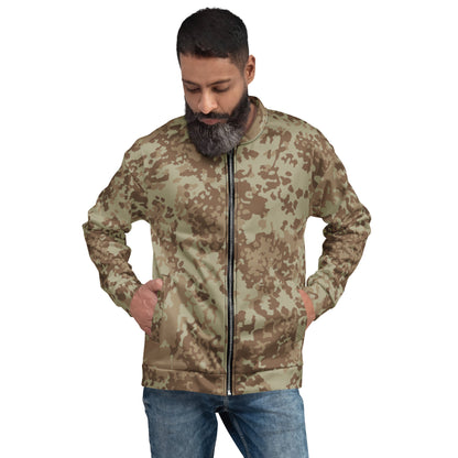 German Flecktarn Desert CAMO Unisex Bomber Jacket - XS - Jackets