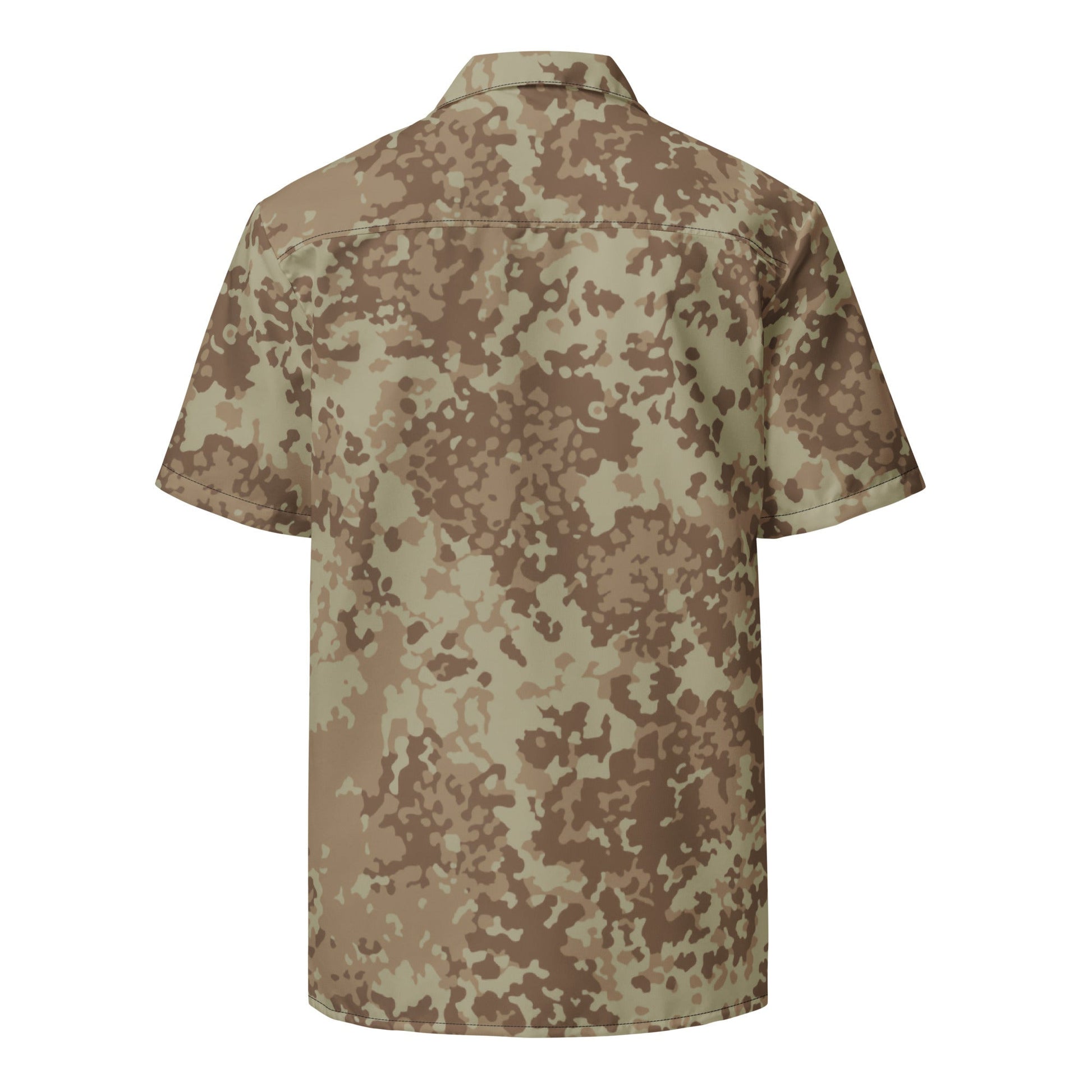 German Flecktarn Desert CAMO Unisex button shirt - Button Shirts