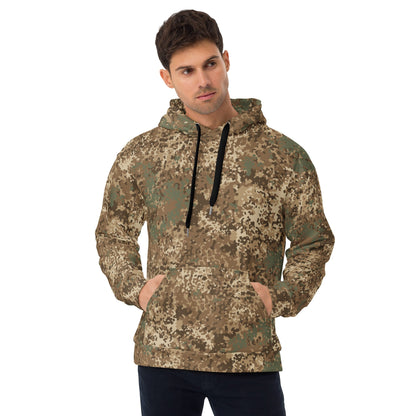 German Flecktarn Desert CAMO Unisex Hoodie - 2XS