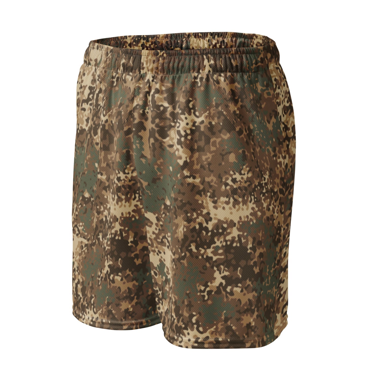 German Flecktarn Desert CAMO Unisex Mesh Shorts