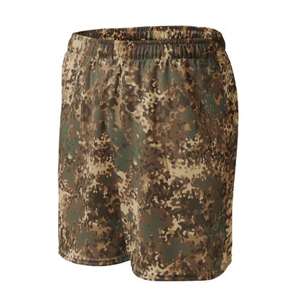 German Flecktarn Desert CAMO Unisex Mesh Shorts