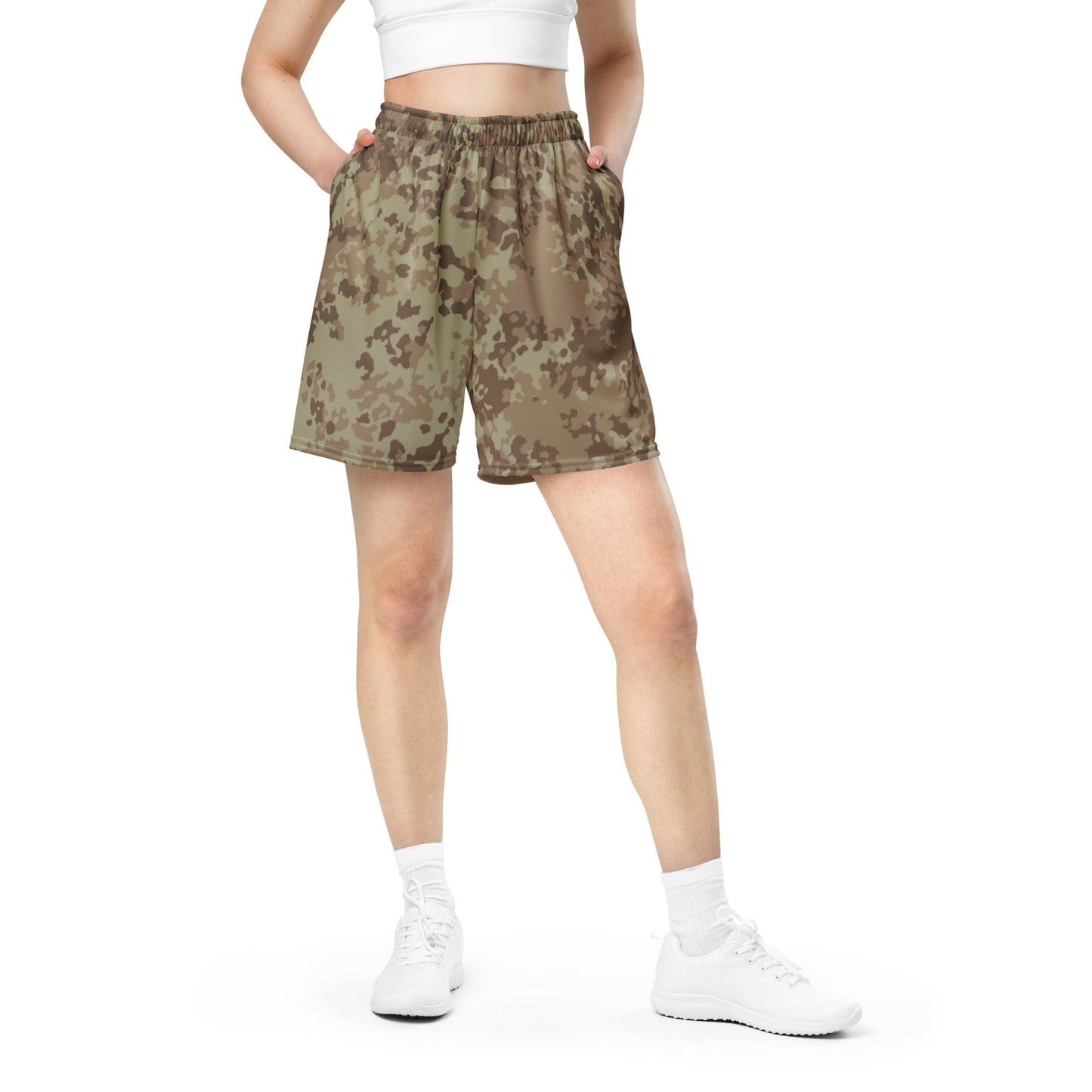 German Flecktarn Desert CAMO Unisex mesh shorts - Mesh Shorts