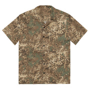 Flecktarn Bundeswehr Desert CAMO Unisex Short-Sleeve Button Shirt