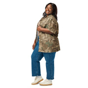 Flecktarn Bundeswehr Desert CAMO Unisex Short-Sleeve Button Shirt