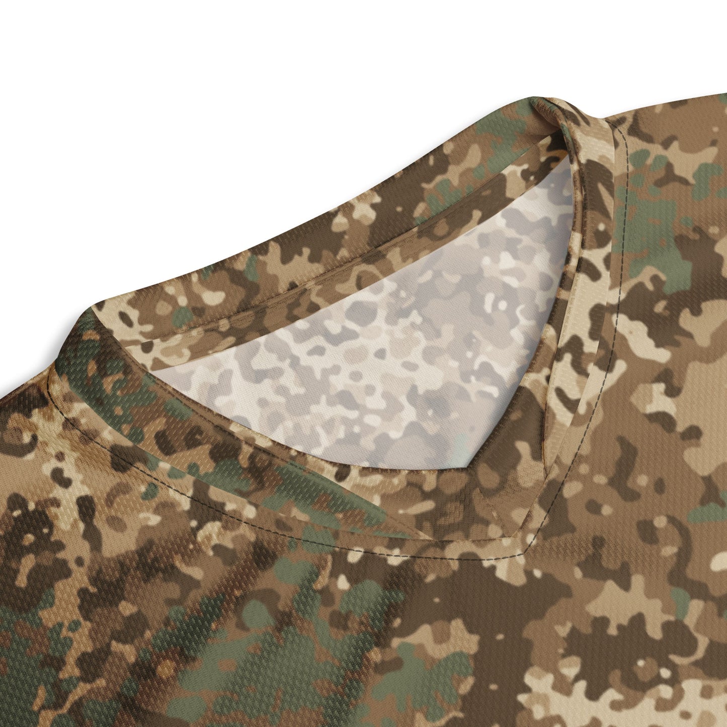 German Flecktarn Desert CAMO Unisex Sports Jersey