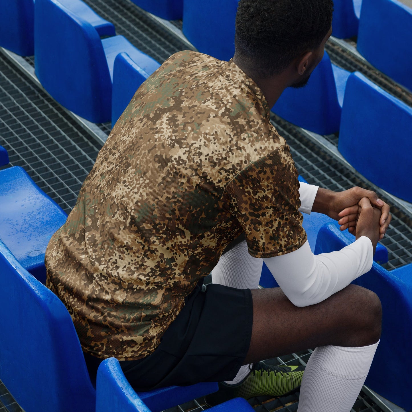 German Flecktarn Desert CAMO Unisex Sports Jersey