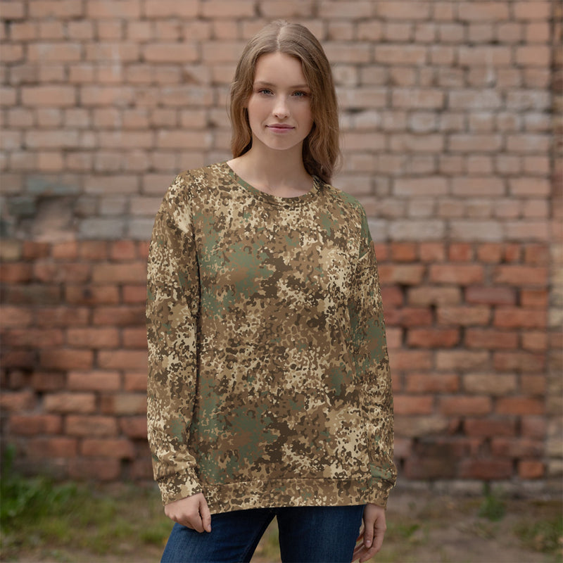 Flecktarn Bundeswehr Desert CAMO Unisex Sweatshirt