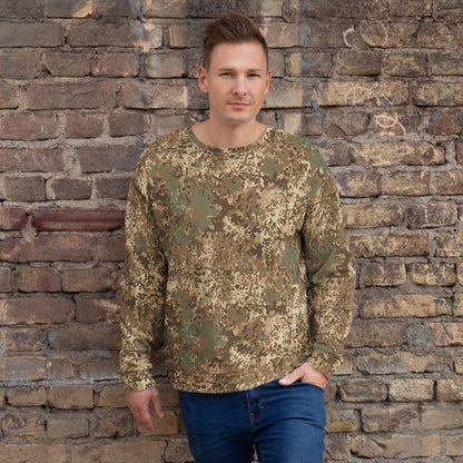 German Flecktarn Desert CAMO Unisex Sweatshirt - 2XS