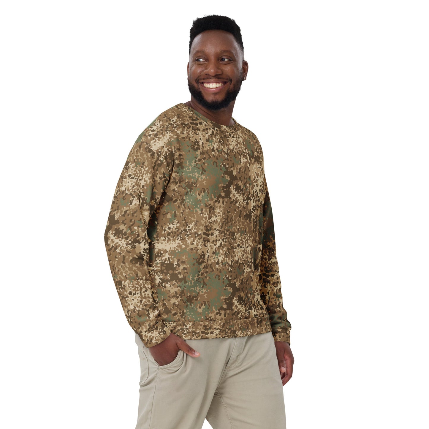 German Flecktarn Desert CAMO Unisex Sweatshirt