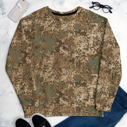 German Flecktarn Desert CAMO Unisex Sweatshirt