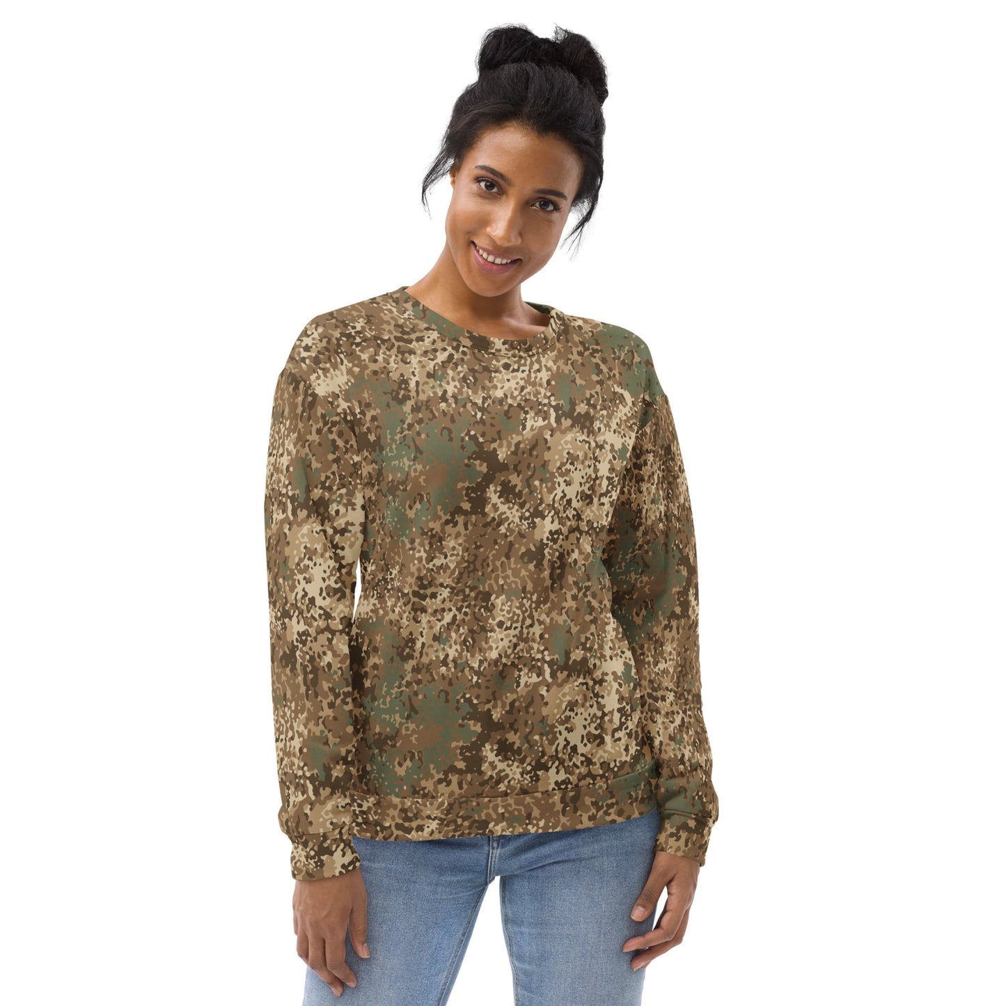German Flecktarn Desert CAMO Unisex Sweatshirt