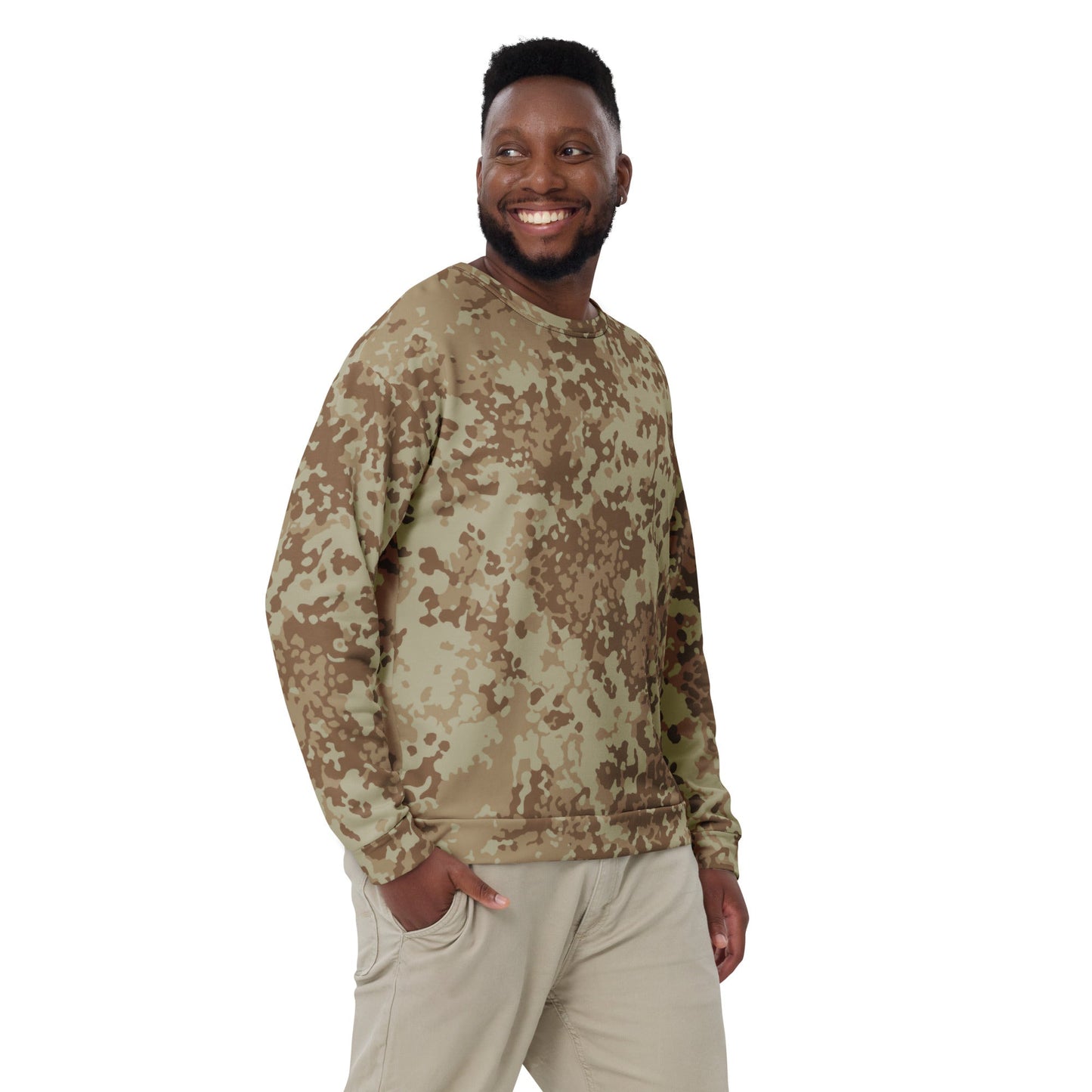 German Flecktarn Desert CAMO Unisex Sweatshirt - Sweatshirts