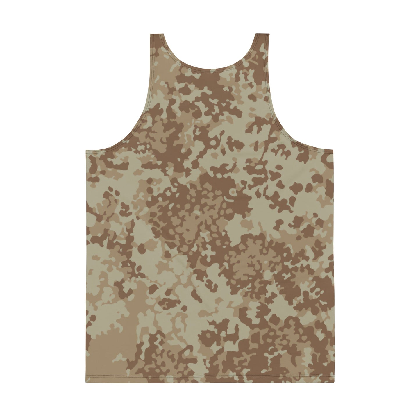 German Flecktarn Desert CAMO Unisex Tank Top - Tops