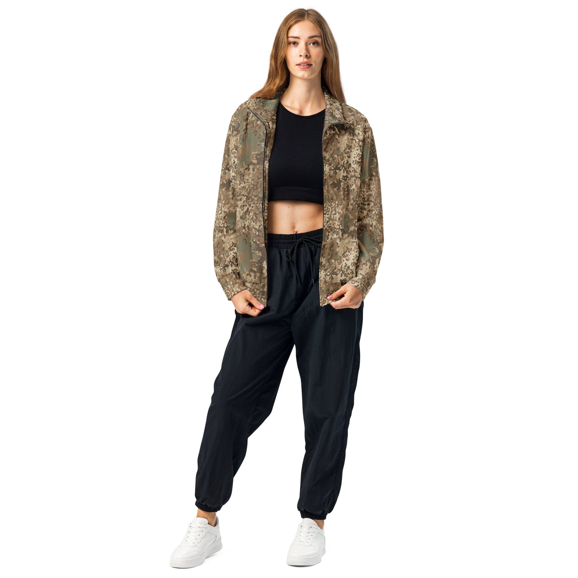 German Flecktarn Desert CAMO Unisex Track Jacket