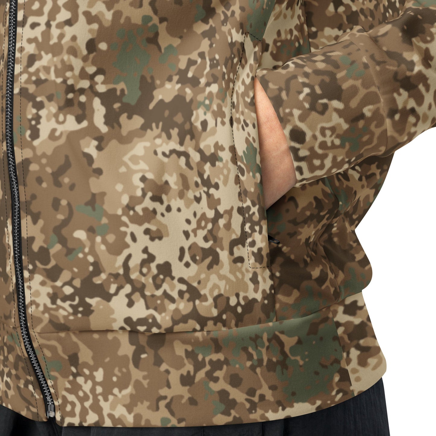 German Flecktarn Desert CAMO Unisex Track Jacket
