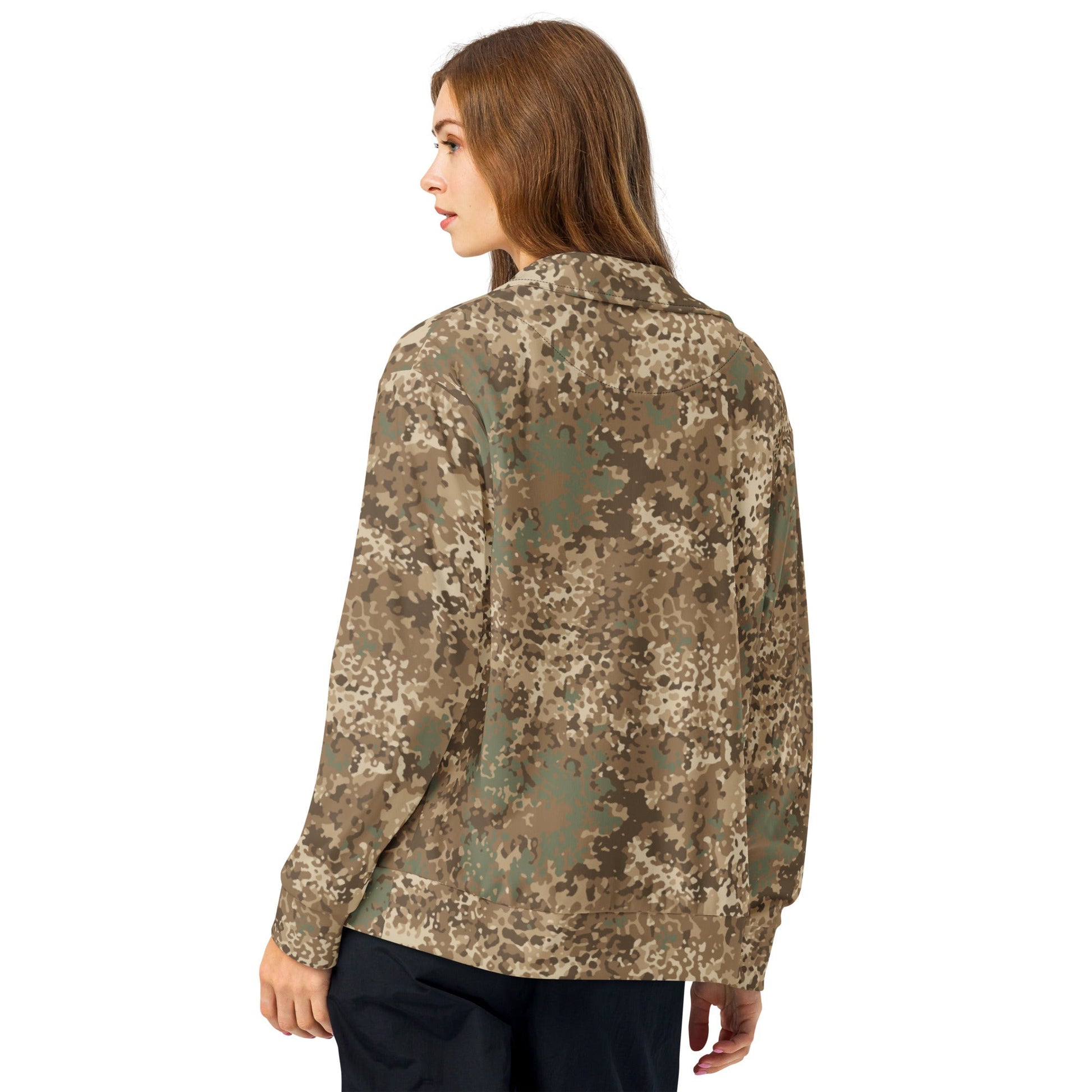 German Flecktarn Desert CAMO Unisex Track Jacket