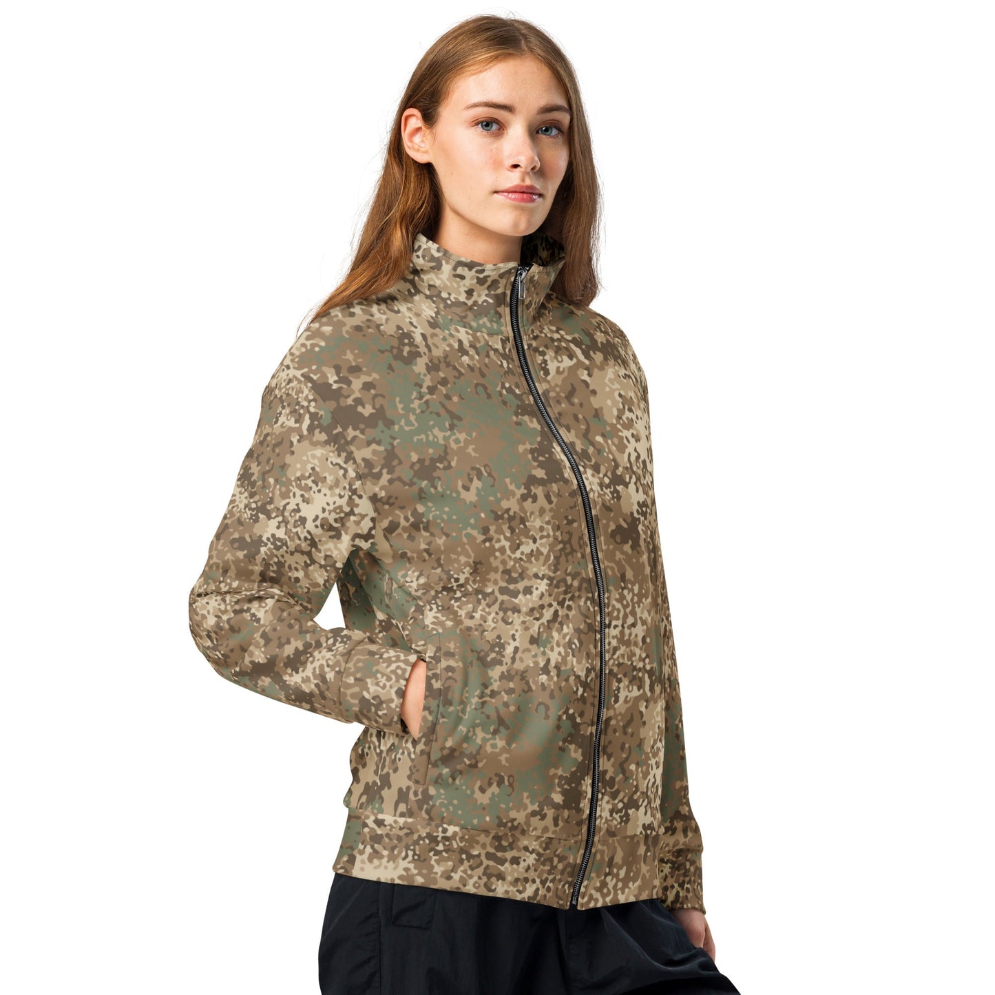 German Flecktarn Desert CAMO Unisex Track Jacket