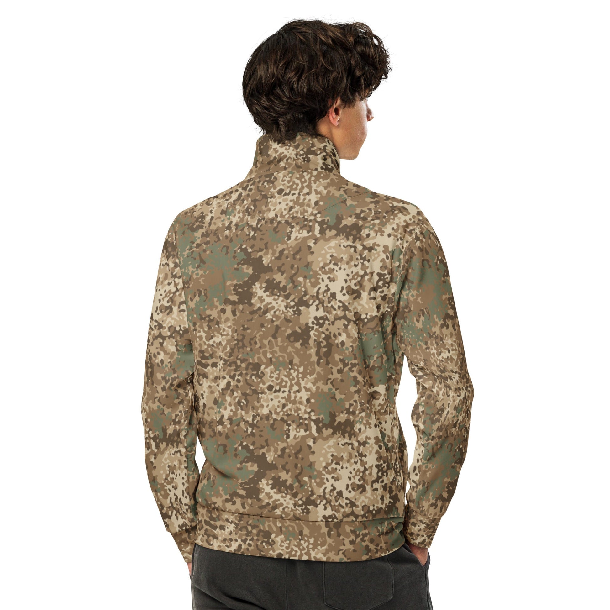 German Flecktarn Desert CAMO Unisex Track Jacket