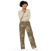 Flecktarn Bundeswehr Desert CAMO Unisex Wide-Leg Leisure Pants - Pant