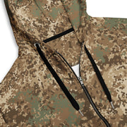 Flecktarn Bundeswehr Desert CAMO Unisex Zip Hoodie