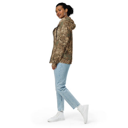 German Flecktarn Desert CAMO Unisex Zip Hoodie