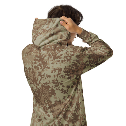 German Flecktarn Desert CAMO Unisex zip hoodie - Zip Hoodies
